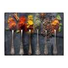 Warren Reed - Designer Herbs & Spices: Gastronomic Canvas Chopping Board