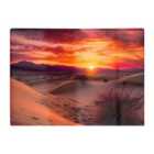 Warren Reed - Designer Sunset In The Desert Chopping Board