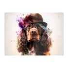 Warren Reed - Designer English Cocker Spaniel Splashart Chopping Board