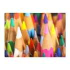 Warren Reed - Designer Colouring Pencils Glass Chopping Board