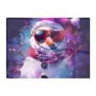 Warren Reed - Designer Cosmic Snowman Celebration Chopping Board