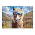 Warren Reed - Designer Shetland Pony Wearing Glasses Chopping Board