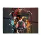 Warren Reed - Designer Staffy Bull Terrier Dog Splashart Chopping Board
