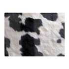 Warren Reed - Designer Black And White Cow Hide Chopping Board