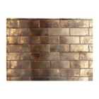 Warren Reed - Designer Bronze Gold Brick Pattern Chopping Board