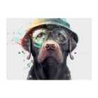 Warren Reed - Designer Splashart Labrador Retriever Dog Chopping Board