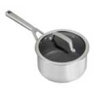 Ninja Foodi ZEROSTICK Stainless Steel 18cm Saucepan with Lid - C60218UK