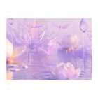 Warren Reed - Designer Mystical Waterlilies In Purple Twilight Chopping Board