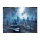 Warren Reed - Designer A Moonlit Graveyard Glass Chopping Board