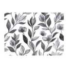 Warren Reed - Designer Hand Drawn Leaves And Flowers Chopping Board