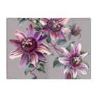 Warren Reed - Designer Purple Passion Flowers Chopping Board