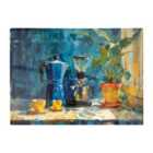 Warren Reed - Designer Morning Coffee: A Painterly View Chopping Board
