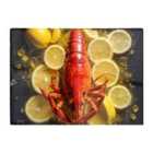 Warren Reed - Designer Lobster On Lemons Chopping Board