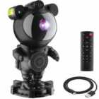 Led Starry Sky Projector Astronaut - With Bluetooth And Remote Control - Black