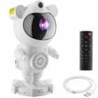 Led Starry Sky Projector Astronaut - With Bluetooth And Remote Control - White