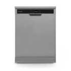 Montpellier 14 Place, 6 Program, Freestanding Dishwasher In Silver