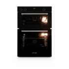 Montpellier 90cm In Column Double Oven In Black