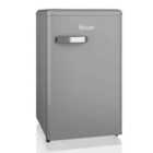 Swan Retro Under Counter Fridge - Grey