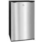 HOMCOM 91L Freestanding Under Counter Fridge Silver Tone