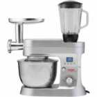 Cooks Professional G1184 Multi-function 1200W Stand Mixers - Silver