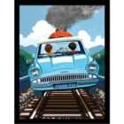 Harry Potter Looking Forward (hogwarts Express Car) Collector Print (framed)