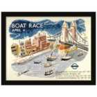 Transport For London Boat Race, 1936 Framed Art 30X40Cms