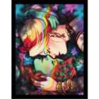 Dc Comics (harley & Ivy Pride) Collector Print (framed)