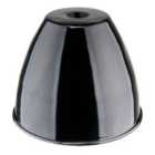 Piccolo Black Metal Dome Pendant Shade Only