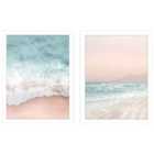 Gemma Bardot Beach Vibes Iii Iv Set Of 2 Framed Art 30X40Cms