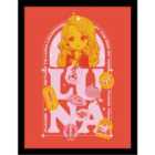 Harry Potter Witty Witchcraft (luna Lovegood) Collector Print (framed)