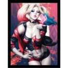 Dc Comics (harley Quinn Blow) Collector Print (framed)
