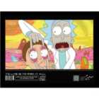 Rick And Morty (classrickal Risk It All) Collector Print (framed)