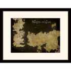 Game Of Thrones (westeros And Essos Antique Map)
