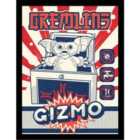 Gremlins (gizmo Surprise) Collector Print (framed)