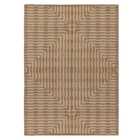 Yard Sandown Jute Effect Indoor/Outdoor Rug Natural 120 X 170Cm