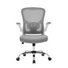 Prime Office Chair Grey White Mesh Operator