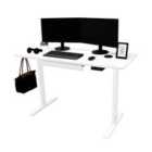 Monstershop Electric Standing Desk With Drawer - 140cm x 60cm