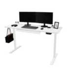 Monstershop Electric Standing Desk With Drawer - 160cm x 60cm