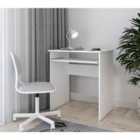 Shefa Line Computer Desk Luna White (1 Box)
