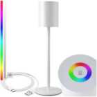 Table Lamp Corly - Rechargeable Lamp, Warm White, 7 Rgb Colours, Dimmable Led
