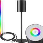 Table Lamp Corly - Rechargeable Lamp, Warm White, 7 Rgb Colours, Dimmable Led