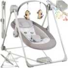 Baby Rocker - 5 Speeds, Timer & Automatic Shut-off, 4 Soothing Sounds, Washable Cover, 9 Kg Load Capacity
