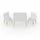 Kidsaw White Snow Table And Chairs
