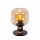 Lucide ILONA - Table lamp - 18 cm - 1xE27 - Amber