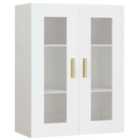 vidaXL Hanging Wall Cabinet White 69.5X34X90 Cm