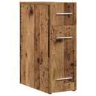 Vidaxl Apothecary Cabinet Old Wood Engineered Wood 20 X 45.5 X 60 Cm