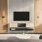 Decorotika Elia Floating 140 Cm Wide Tv Unit Ephesus Bendire