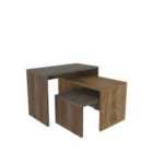 Decorotika 3 Pieces Nesting Table Set Of Three Galaxy Alina