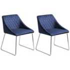 Beliani Set Of 2 Bar Chairs Busan Swivel White