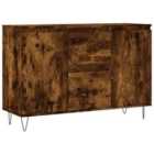 vidaXL Sideboard Smoked Oak 104X35X70 Cm Engineered Wood